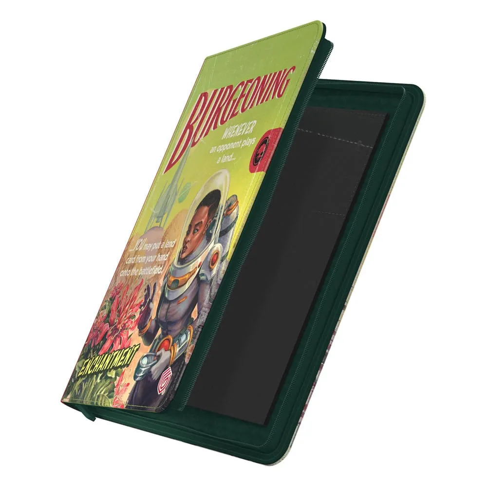 Ultimate Guard Zipfolio 18-Pocket Xenoskin (360 double-sleeved cards) Magic: The Gathering "Edge of Eternities" - Burgeoning
